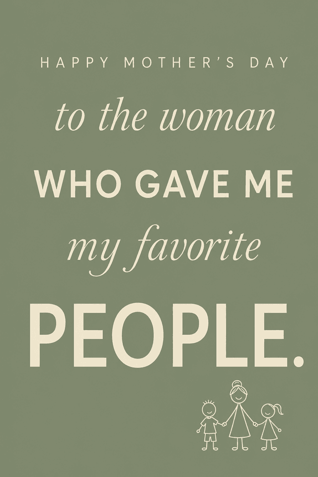 ML-003 · Mother's Day · Funny